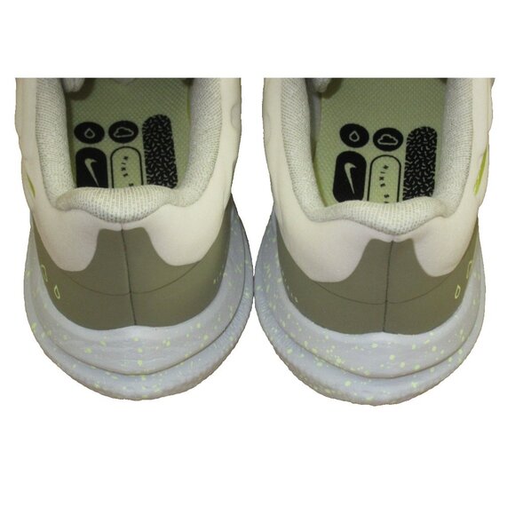 Nike Women's Air Winflo Shield Running Shoes Ivory Olive Green Sizes NIB - Picture 5 of 7